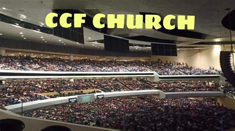 ccf main sunday service schedule|CCF Center .